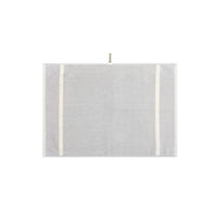 LOOP HOME hand towel - butter/stone - dual stripe — view 2