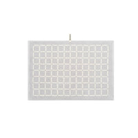 Butter/Stone Grid Hand Towel — view 3