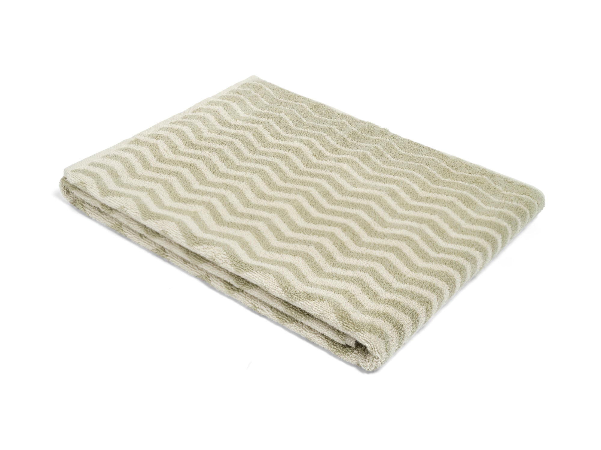 Bath Towel - Sage/Sand