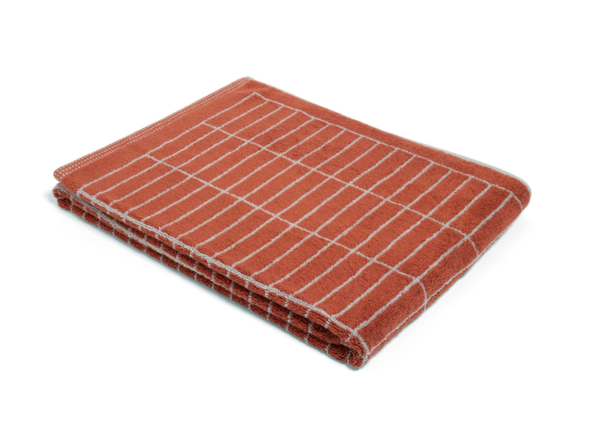 Bath Towel - Terracotta/Stone - Tile