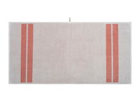 LOOP HOME bath towel - terracotta/stone - dual dash — view 5