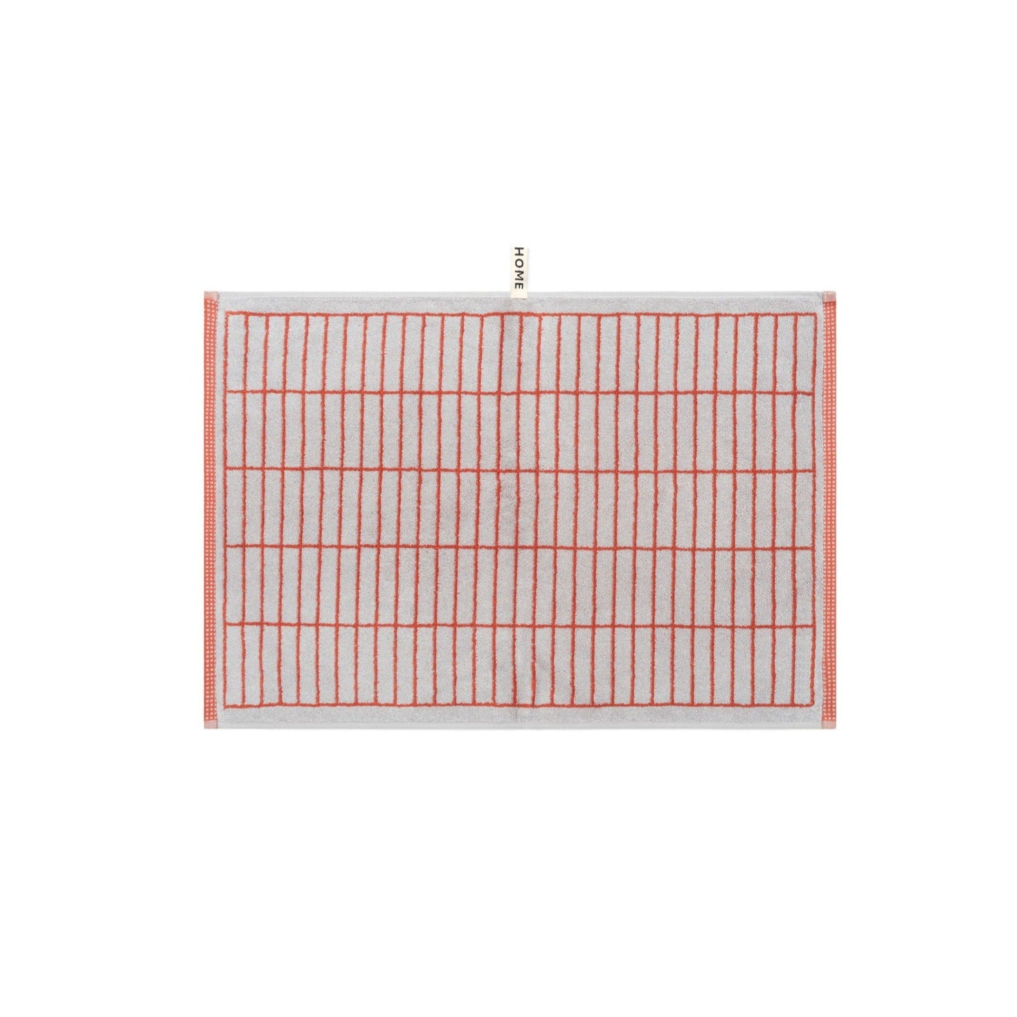 LOOP HOME hand towel - terracotta/stone - tile — view 3