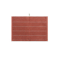 LOOP HOME hand towel - terracotta/stone - tile — view 2