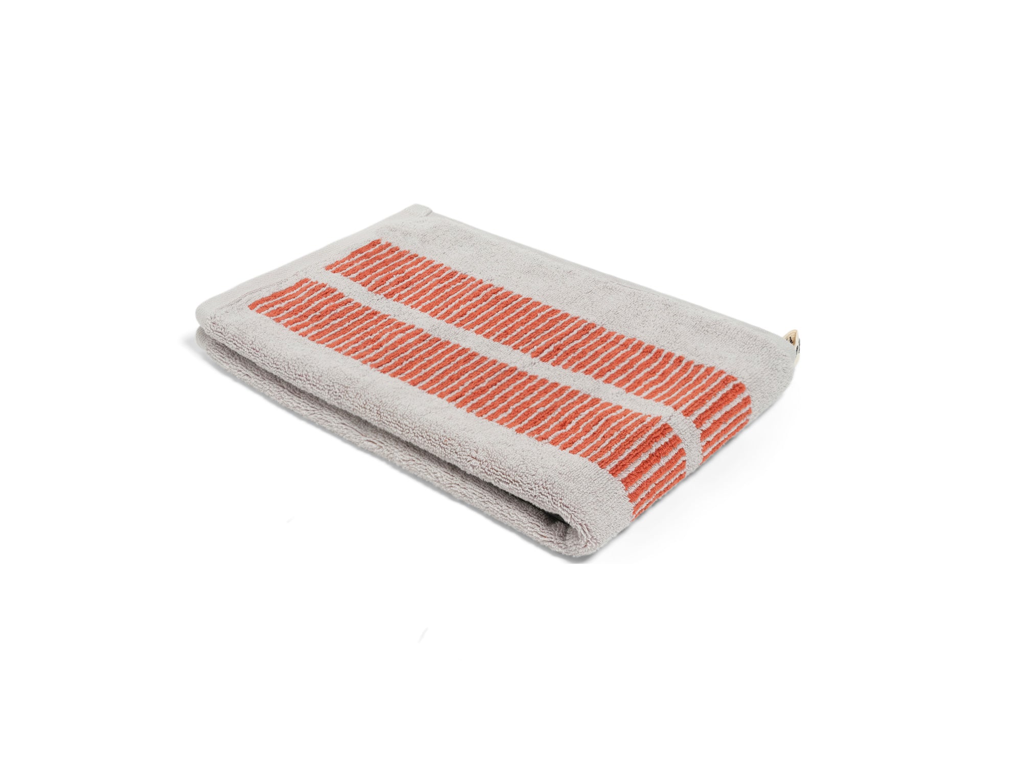 Bath Towel - Terracotta/Stone - Dual Dash