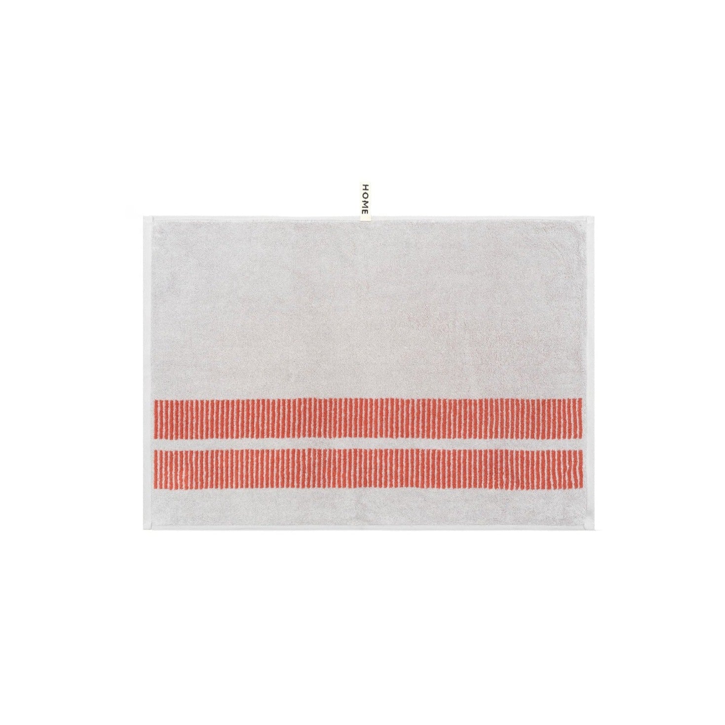 Terracotta/Stone Dual Dash Hand Towel — view 3