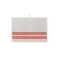 Terracotta/Stone Dual Dash Hand Towel — view 3