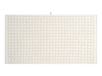 LOOP HOME bath sheet - butter/stone - grid — view 5
