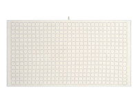 LOOP HOME bath sheet - butter/stone - grid — view 5