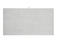 LOOP HOME bath sheet - butter/stone - grid — view 6