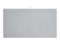 LOOP HOME bath towel - stone - raised grid — view 3