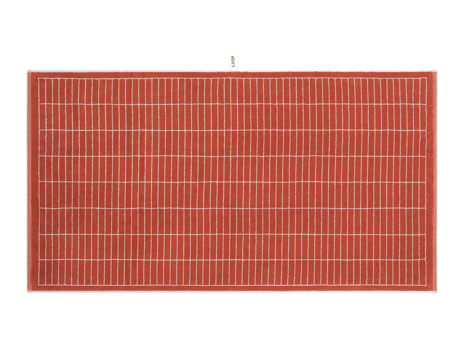 LOOP HOME bath sheet - terracotta/stone - tile — view 5