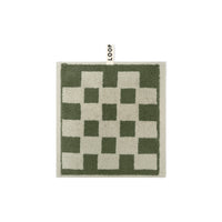 LOOP HOME face towel - forest/sage - brick