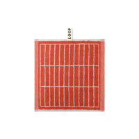 LOOP HOME face towel - terracotta/stone - tile