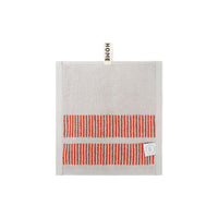 Terracotta/Stone Face Towel Dual Dash Face Towel — view 2