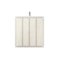 LOOP HOME face towel - butter/stone - bold stripe