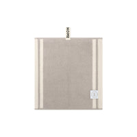 Butter/Stone Face Towel Dual Stripe Face Towel — view 2