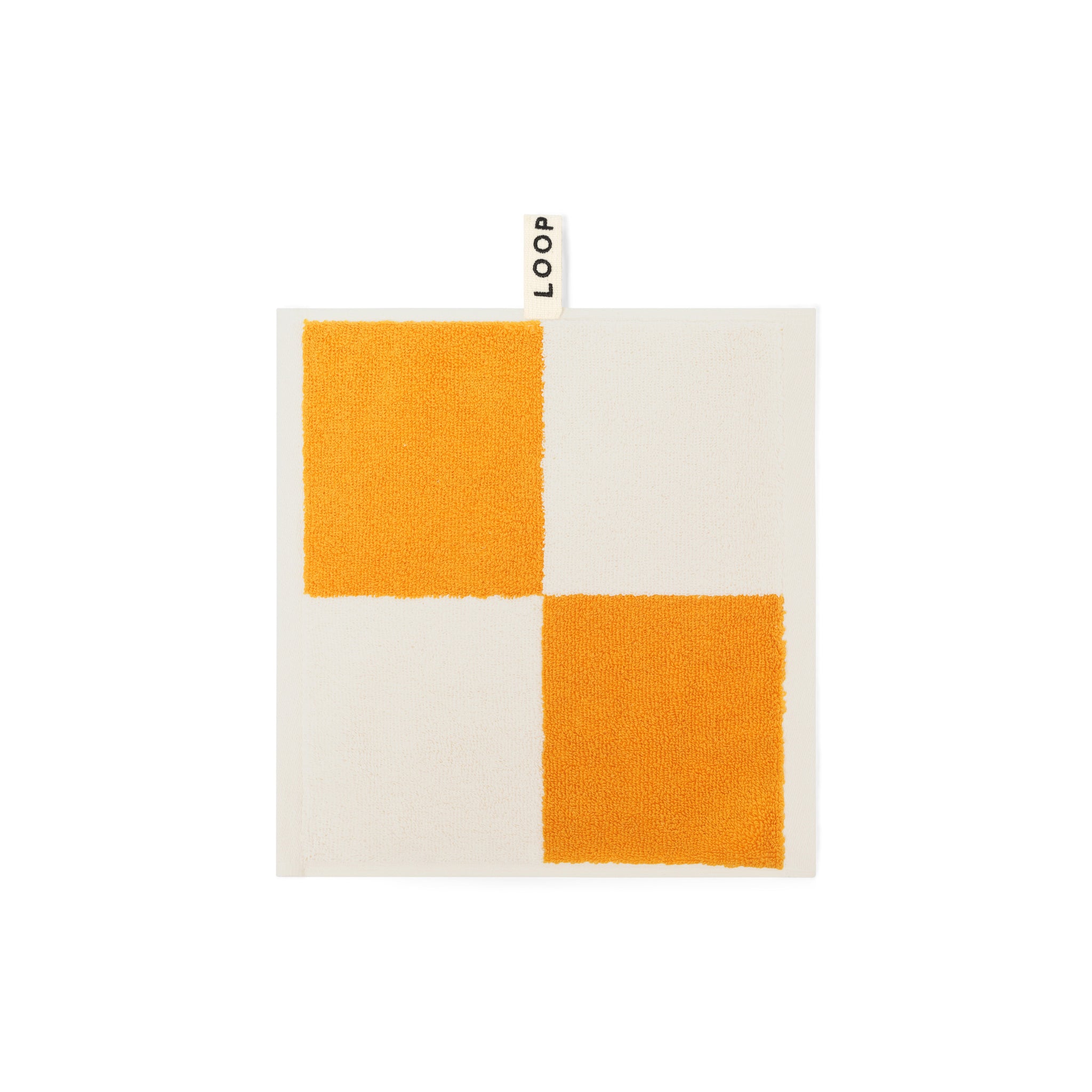 Face Towel - Saffron/Ivory - Block