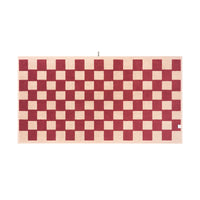Ruby/Almond Blush Brick Bath Sheet — view 2