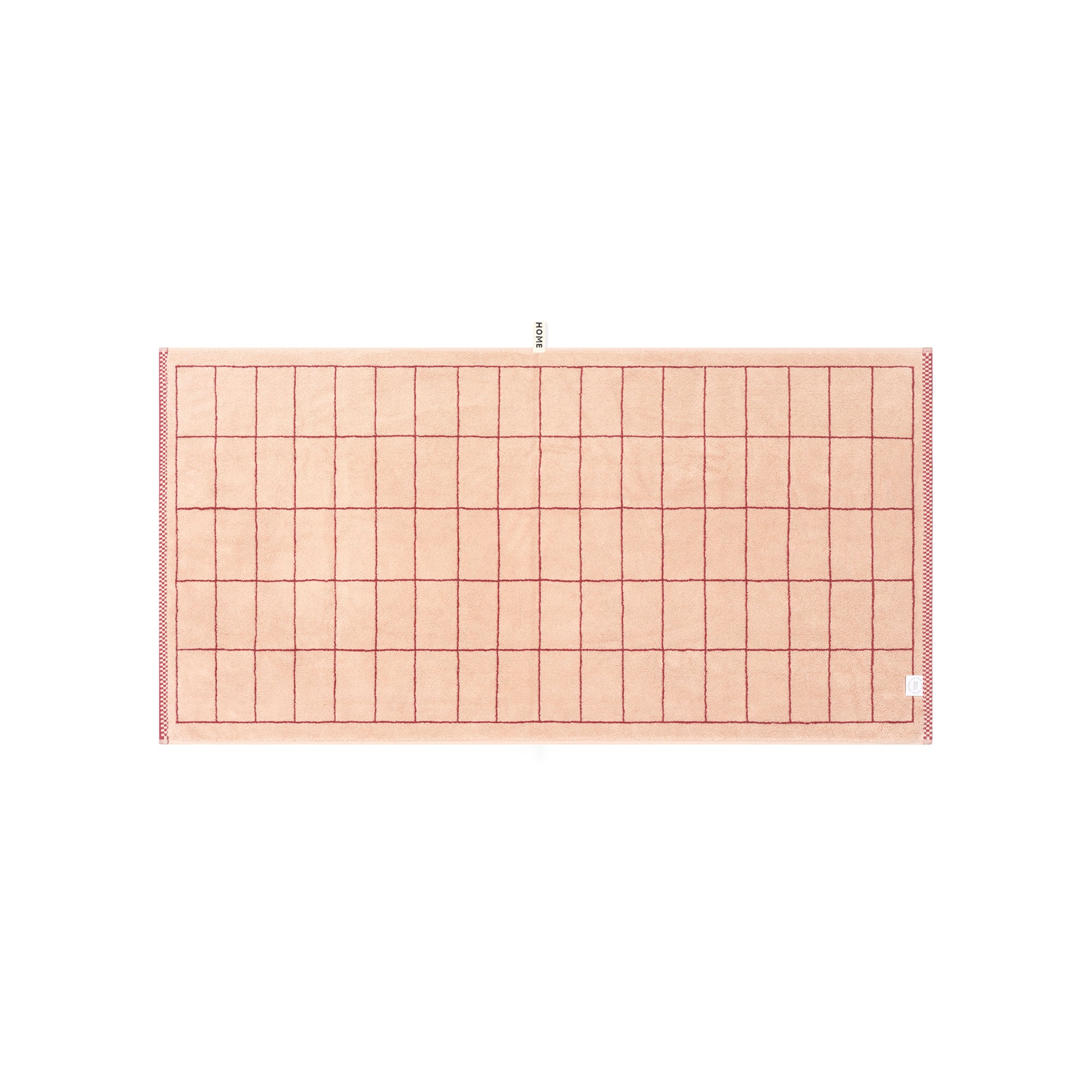 Bath Towel - Ruby/Almond Blush - Tile