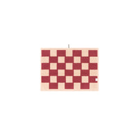LOOP HOME bath mat - ruby/almond blush - brick — view 2