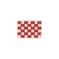 LOOP HOME bath mat - ruby/almond blush - brick — view 3