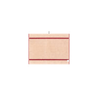 LOOP HOME bath mat - ruby/almond blush - pinstripe — view 3