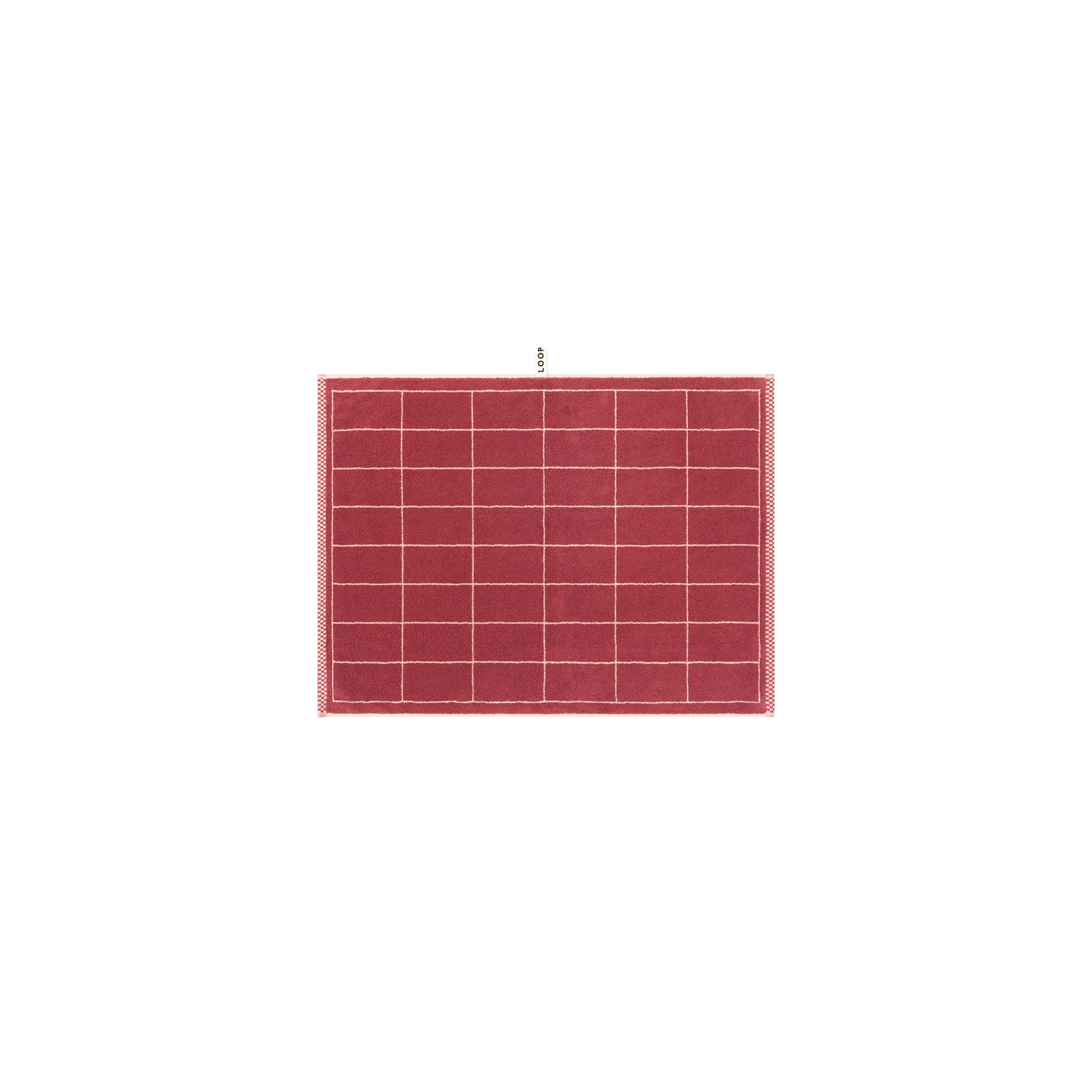 Bath Mat - Ruby/Almond Blush - Tile