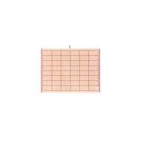LOOP HOME bath mat - ruby/almond blush - tile — view 3