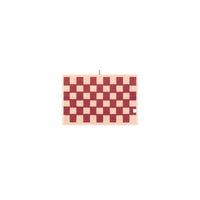 LOOP HOME hand towel - ruby/almond blush - brick — view 4