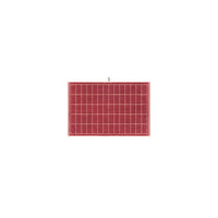 LOOP HOME hand towel - ruby/almond blush - tile — view 3