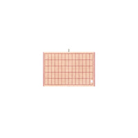 LOOP HOME hand towel - ruby/almond blush - tile — view 4