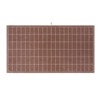 LOOP HOME bath sheet - coffee/ivory - tile — view 3