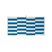 LOOP HOME bath towel - cobalt/ivory - shift — view 3