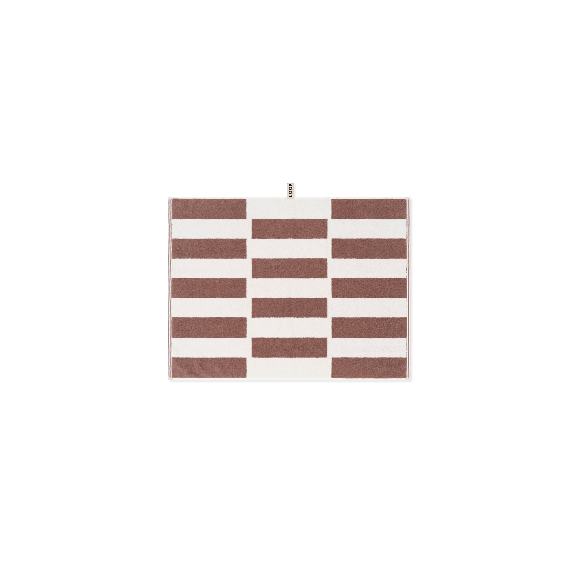 Bath Mat - Coffee/Ivory - Stack