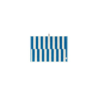 LOOP HOME hand towel - cobalt/ivory - shift — view 4