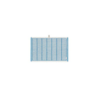 LOOP HOME hand towel - cobalt/ivory - tile — view 4
