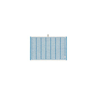 LOOP HOME hand towel - cobalt/ivory - tile — view 4