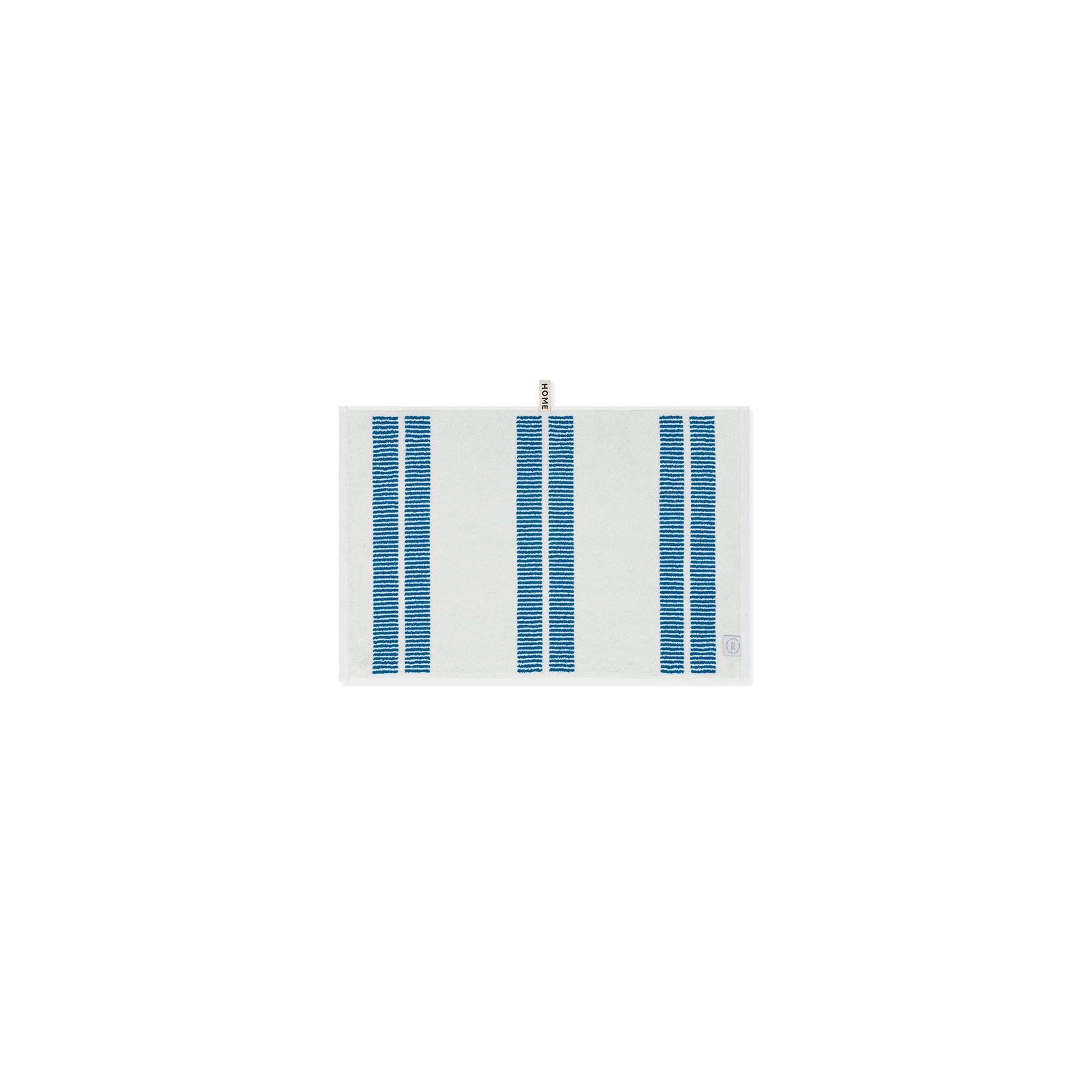 Cobalt/Ivory Dual Dash Hand Towel — view 4