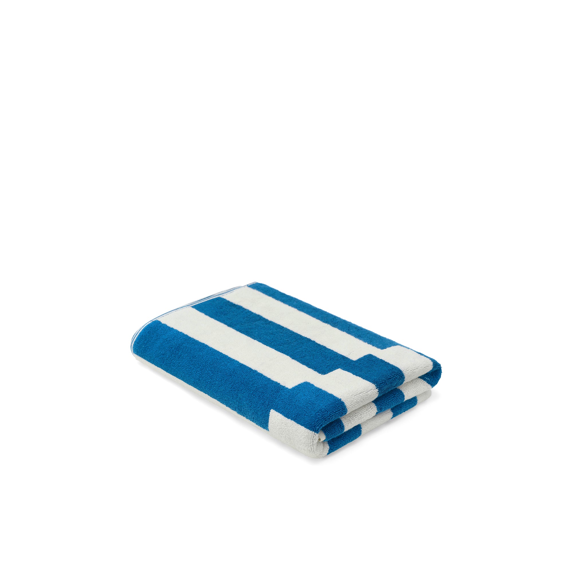 Bath Sheet - Cobalt/Ivory - Shift