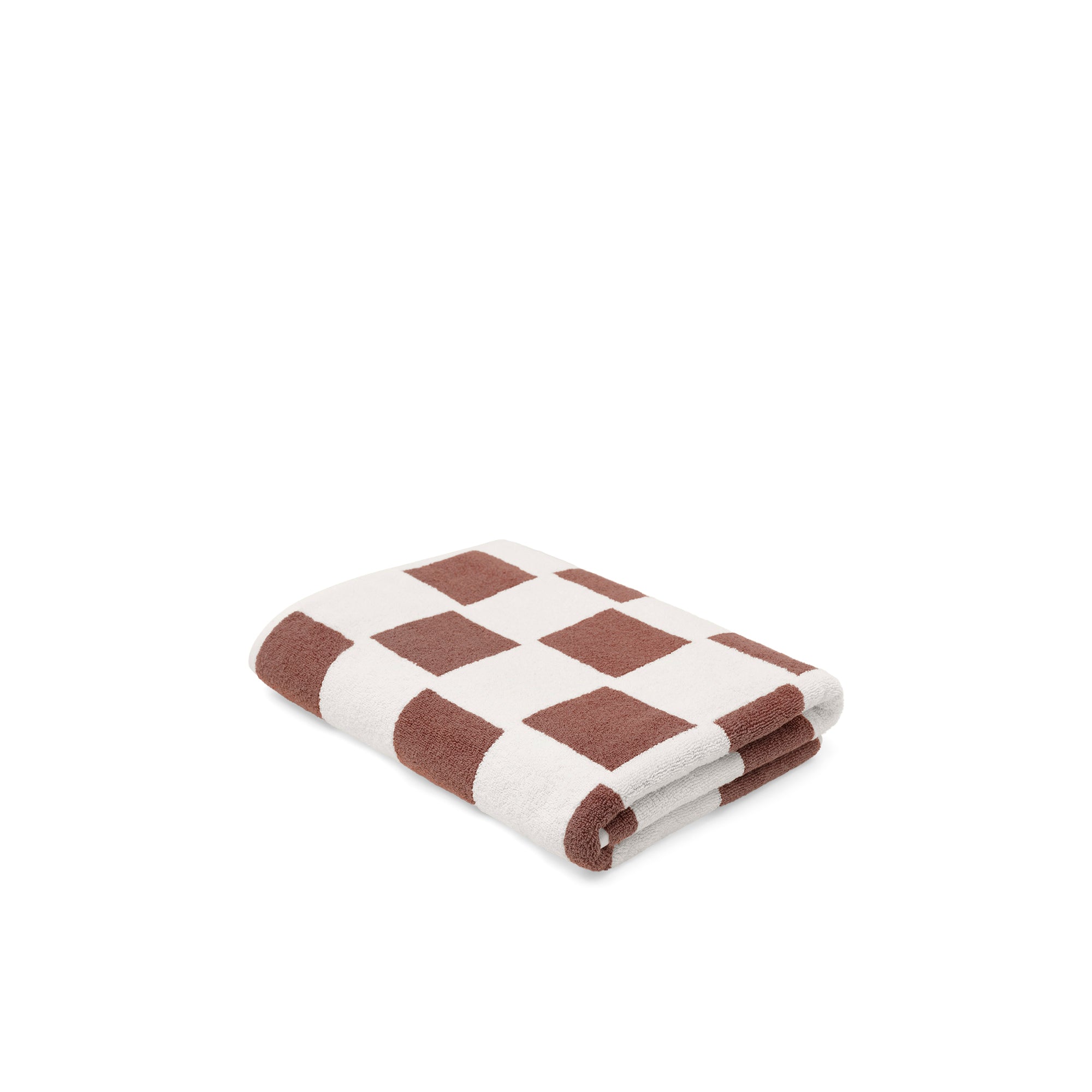 Bath Sheet - Coffee/Ivory - Brick