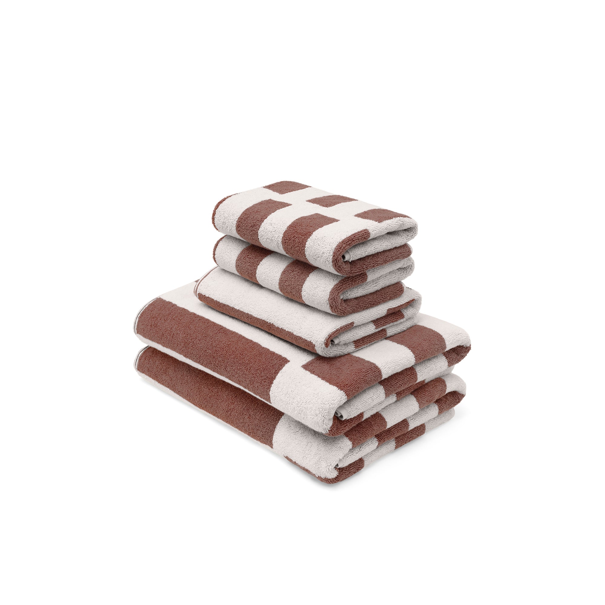 LOOP HOME coffee/ivory - stack bundles