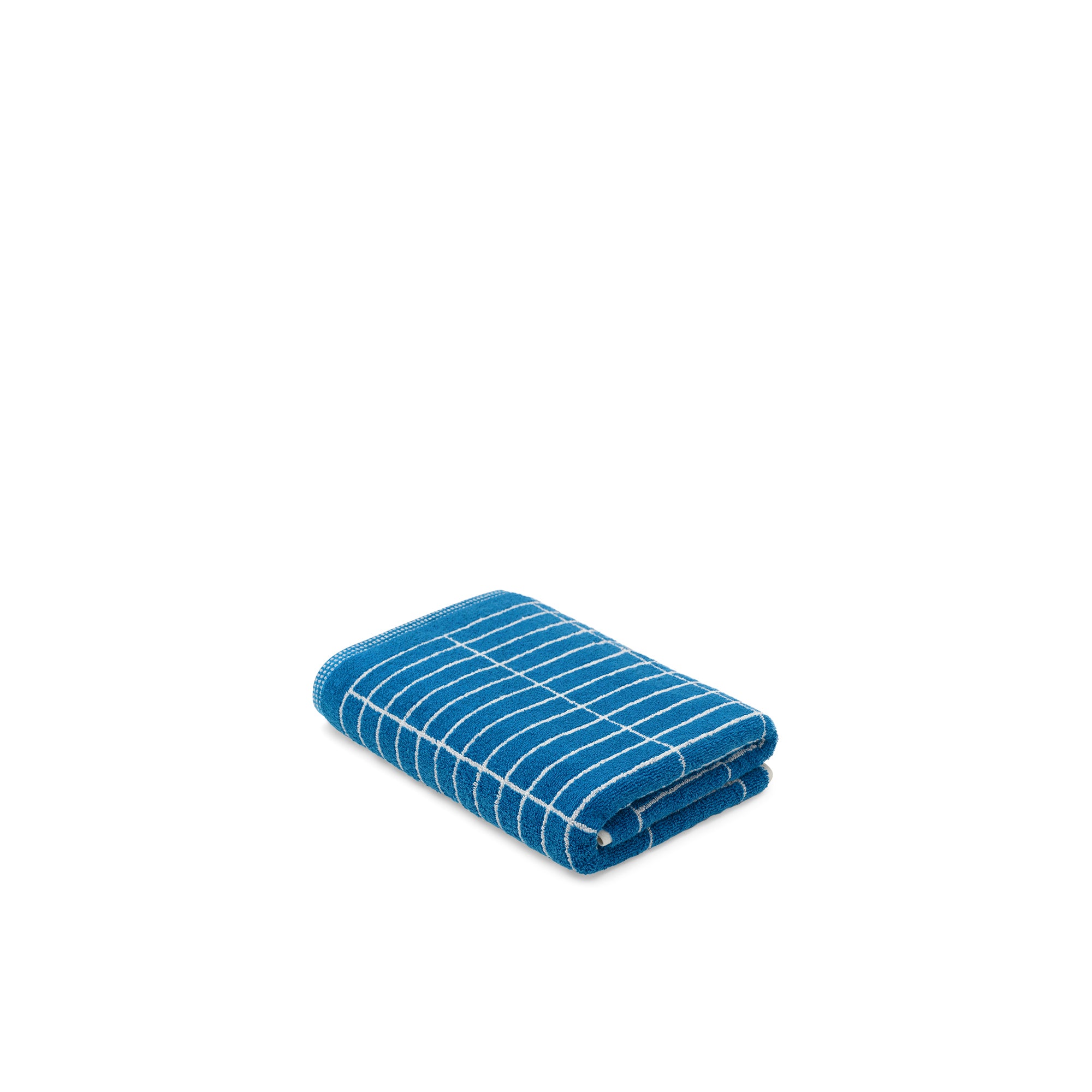 Bath Sheet - Cobalt/Ivory - Tile