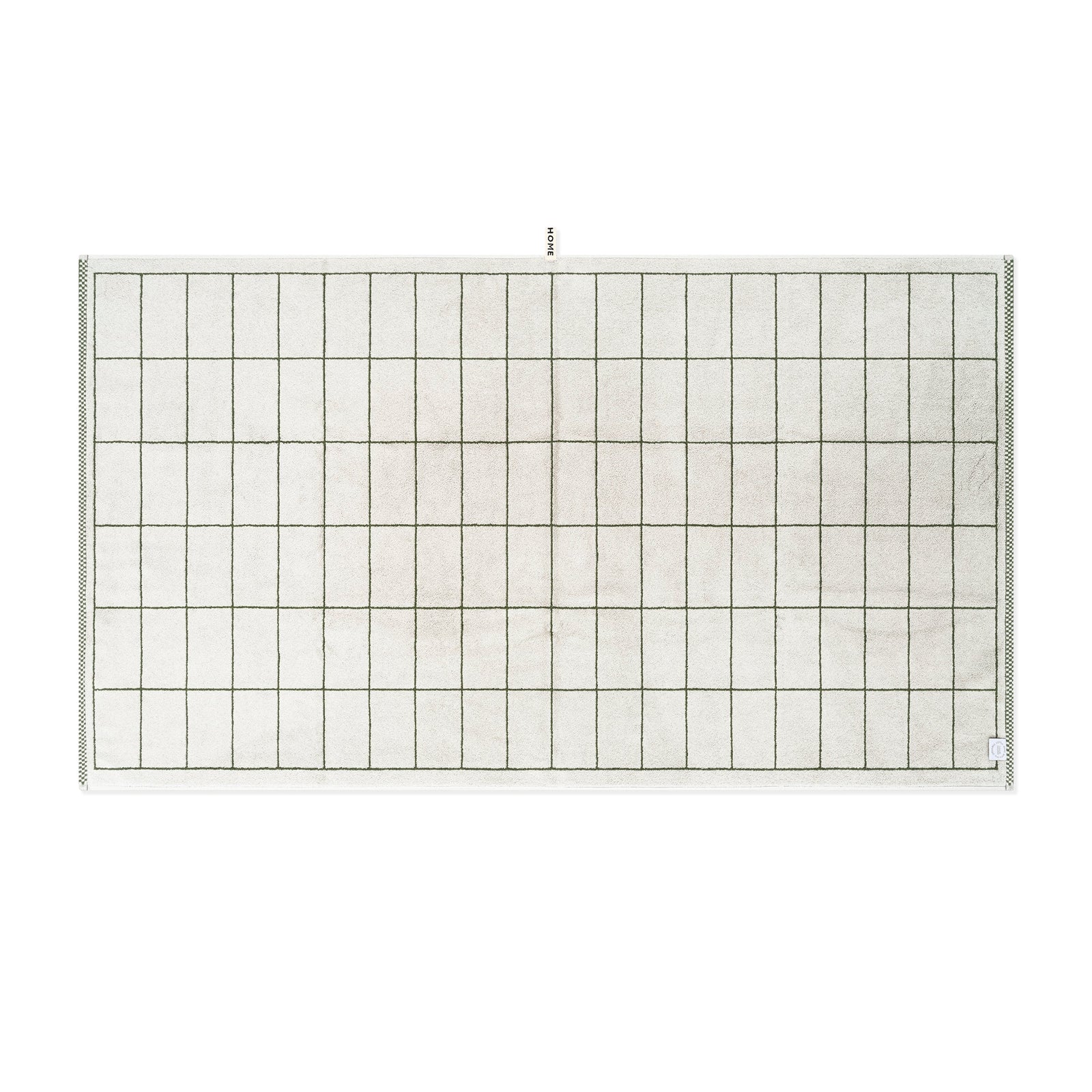 LOOP HOME bath sheet - forest/sage - tile — view 3