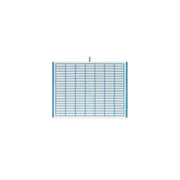 LOOP HOME bath mat - cobalt/ivory - tile — view 3