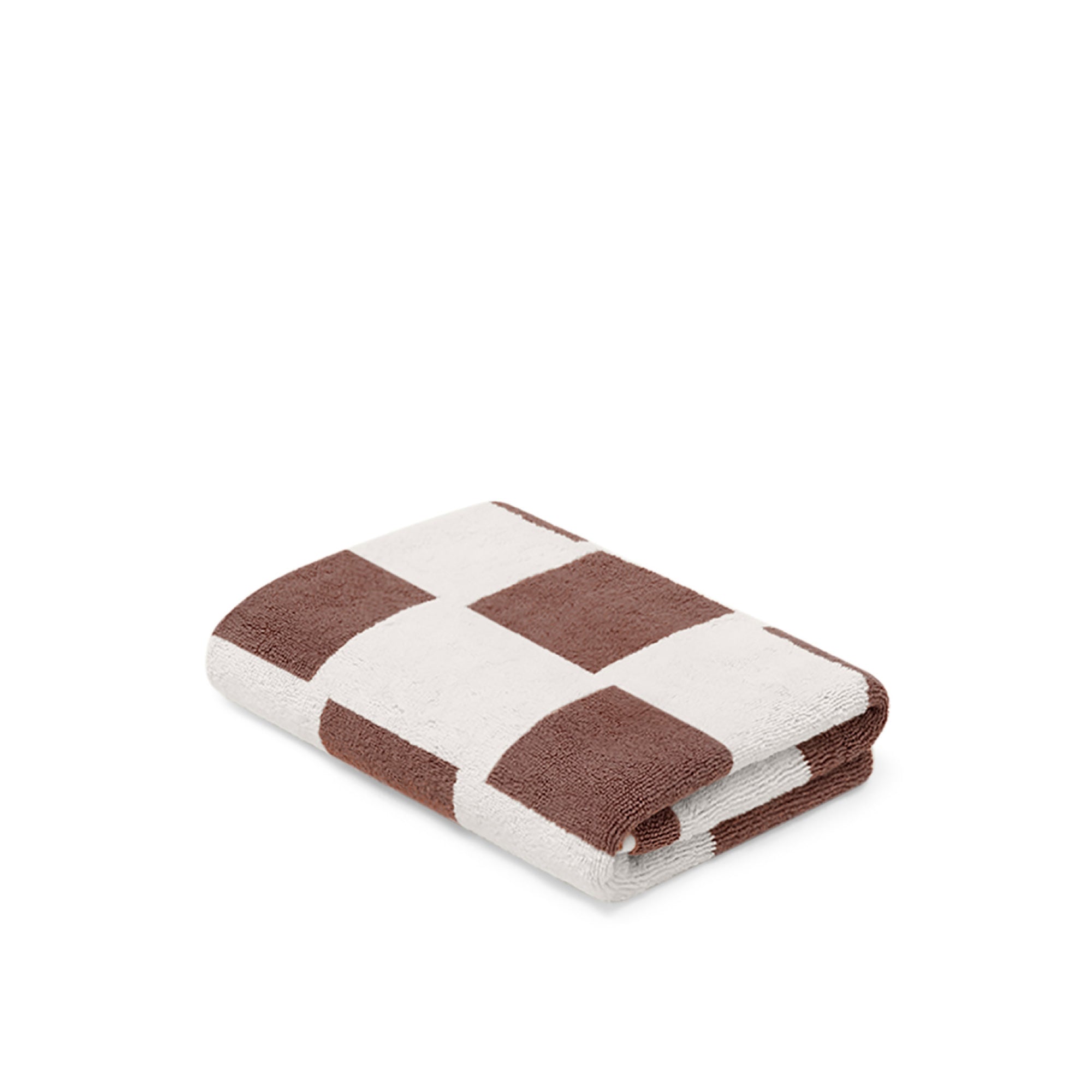 LOOP HOME bath mat - coffee/ivory - brick
