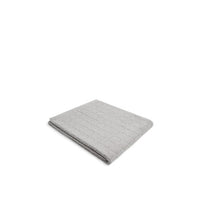 LOOP HOME bath sheet - stone - raised grid
