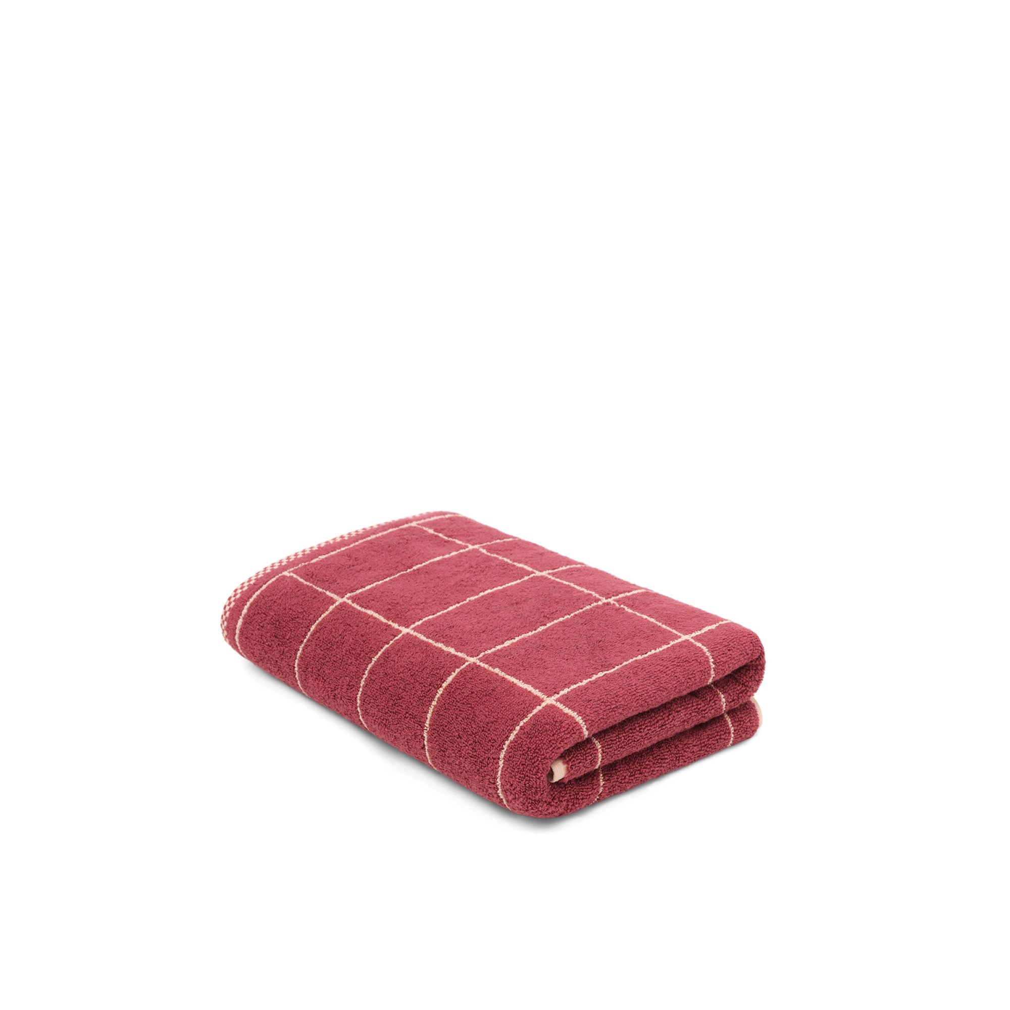 Bath Towel - Ruby/Almond Blush - Tile