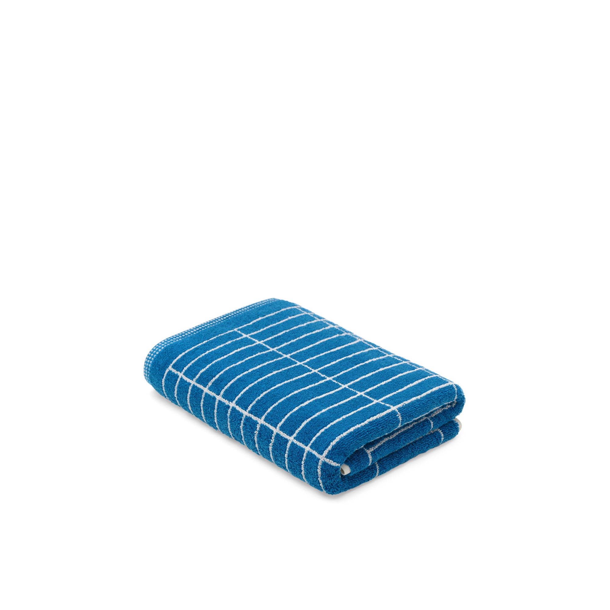 Bath Towel - Cobalt/Ivory - Tile