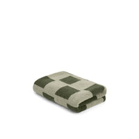 LOOP HOME bath sheet - forest/sage - brick