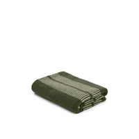 LOOP HOME bath towel - forest/sage - dual dash